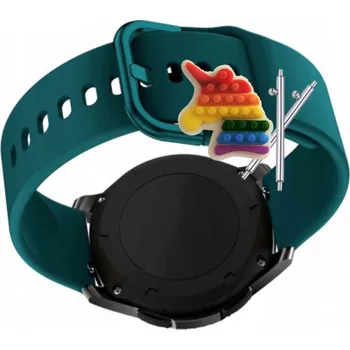 Pouzdro na mobilní telefon Řemínek Řemínek pro Noise Vortex Plus, Silikonový Zelený Smyčka, nastavitelný