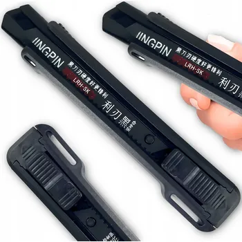 Pracovní nůž KOVOVÝ NŮŽ NŮŽ NA TAPETY S ODLAMOVACÍM OSTŘÍM, ODLAMOVACÍ ČEPEL 18 mm