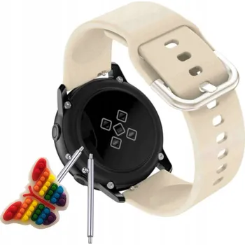 Pouzdro na mobilní telefon Řemínek Řemínek pro Forever JW-500, Silikonový Béžový Smyčka, nastavitelný