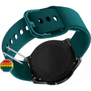 Pouzdro na mobilní telefon Pásek Řemínek pro MyKronoz ZeTime Premium, Silikon Zelený Poutko, nastavitelný