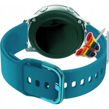 Pouzdro na mobilní telefon Pásek Řemínek pro Mobvoi TicWatch C2 Plus, Mořský silikon, nastavitelný