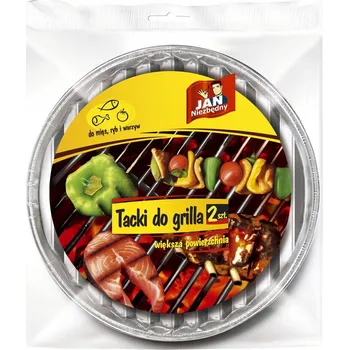 Příslušenství pro gril GRILOVACÍ TÁCKY KULATÉ 2 kusy JN Sada tácků pro GRILOVÁNÍ Nejlepší