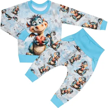 Tepláková souprava - Dráček (bez kapuce) Velikost: 116