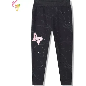 Dívčí legíny Dívčí zateplené legíny Kugo WL0935 černé