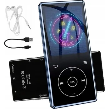 MP3 přehrávač Bedee ODTWARZACZ MP3 32GB FM rádio černý 32 GB