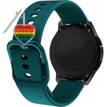 Pouzdro na mobilní telefon Pásek Řemínek pro Amazfit GTR 3, Silikon Zelený Poutko, nastavitelný