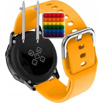 Pouzdro na mobilní telefon Pásek Řemínek pro Popglory P66, Mrkvový silikonový pásek, nastavitelný