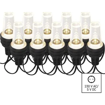 Vánoce Emos LED světelný řetěz – 10x párty žárovky