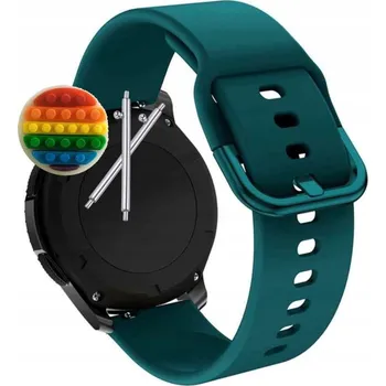 Pouzdro na mobilní telefon Řemínek Řemínek pro Huawei Watch GT 3 Pro Sport 46mm, Silikonový Zelený Smyčka