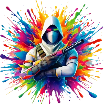 Nášivka NAŽEHLOVAČKA - Fortnite Bojovník