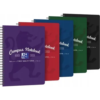 Sešit B5 s linkami Oxford, 80 listů