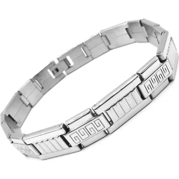 Náramek Steel Jewelry PÁNSKÝ Náramek z Chirurgické oceli NR250162 dárkové balení zdarma