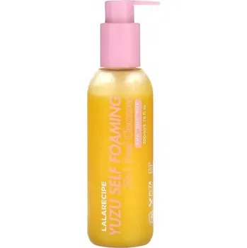 LALARECIPE Yuzu Self Foaming 3in1 Cleanser Exfoliační pěna 3v1 200 Ml