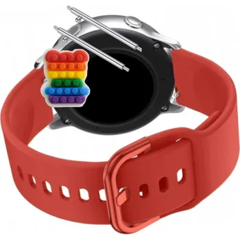 Pouzdro na mobilní telefon Řemínek Řemínek pro XPLORA X6 Play, Silikonový Červený Smyčka, nastavitelný