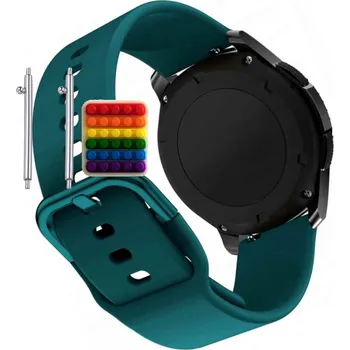 Pouzdro na mobilní telefon Pásek Řemínek pro EarlySincere Chytré Hodinky T13, Silikon Zelený Poutko