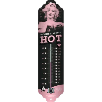Domácí teploměr Postershop Teplomer - Marilyn Monroe (Some Like It Hot)
