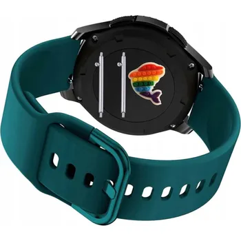 Pouzdro na mobilní telefon Pásek Řemínek pro Amazfit Huami NEXO, Silikon Zelený Poutko, nastavitelný