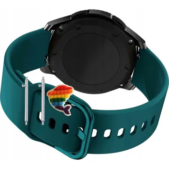 Pouzdro na mobilní telefon Pásek Řemínek pro Watchmark Fashionwatch WDT95, Silikon, zelená smyčka