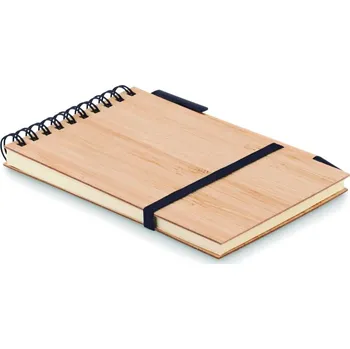 Blok Poznámkový blok A6 v bambusu 15 bez potisku bez potisku