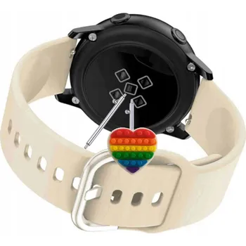 Pouzdro na mobilní telefon Pásek Řemínek pro Zeblaze Beyond 3 Pro, Silikon Béžová Poutko, nastavitelný