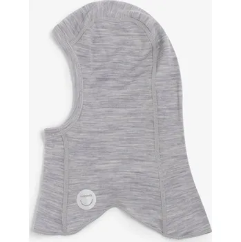 Kukla Dětská kukla Soft Merino Wool Balaclava - merino + bambus - Grey/Light Grey, Viking Velikost: 46-48