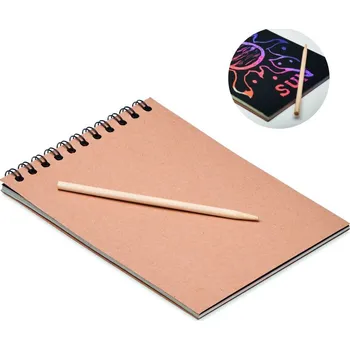 Blok škrabacích papírů 5 bez potisku bez potisku