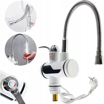 Bojler ELEKTRICKÝ OHŘÍVAČ VODY KUCHYŇSKÁ BATERIE KOHOUTEK REGULACE TEPLOTY