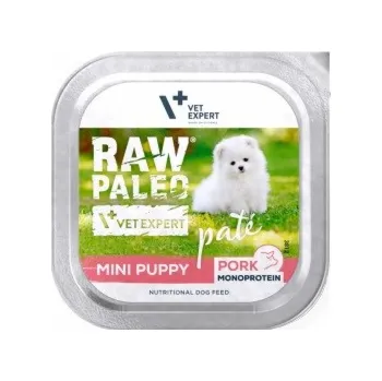Krmivo pro psa RAW PALEO Pâte Mini Puppy Pork - vlhké krmivo pro psy - 150g