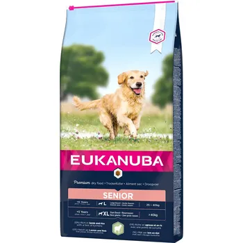 Krmivo pro psa EUKANUBA suché krmivo pro starší psy VELKÝCH PLEMEN JEHNĚČÍ S RÝŽÍ 12 kg