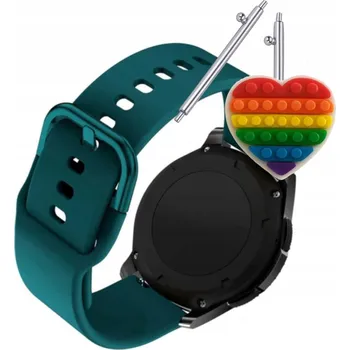 Pouzdro na mobilní telefon Pásek Řemínek pro Chytré Hodinky LW36, Silikon Zelený Poutko, nastavitelný