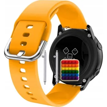 Řemínek na hodinky Řemínek Řemínek pro Garmin Forerunner 570 42mm, Silikonový Mrkvový Smyčka,