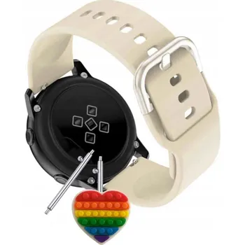 Pouzdro na mobilní telefon Řemínek Řemínek pro Colmi V68, Silikonový Béžový Smyčka, nastavitelný