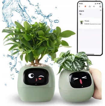 Květináč Květináč plast zelený PLANTSiO 10 cm x 11,4 x 9,6 cm