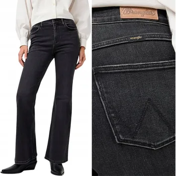 Dámské džíny Dámské džíny Wrangler Fierce Flare Constellation 112362622 Velikost W27 L32