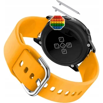 Pouzdro na mobilní telefon Pásek Řemínek pro Umidigi Uwatch 3S, Mrkvový silikonový pásek, nastavitelný