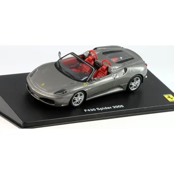 autíčko Ferrari F430 Spider 2005 1:43 - DeAgostini časopis s modelem Ferrari F430 - kovový model
