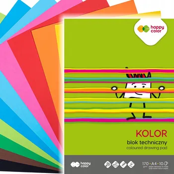 Blok Technický blok A4 Happy Color