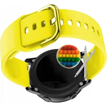 Pouzdro na mobilní telefon Pásek Řemínek pro Aolon Tetra R4, Silikon Žlutá smyčka, nastavitelný