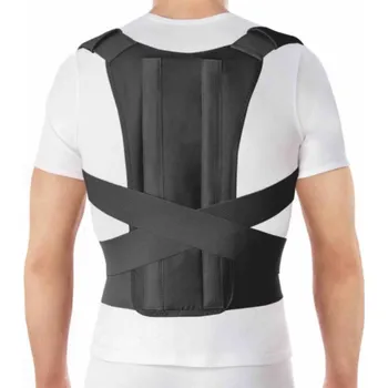 TOROS-GROUP Pevný korzet pro korekci držení těla, černý, velikost 5 (651)