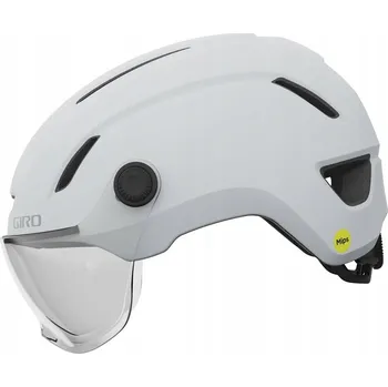 Cyklistická přilba Cyklistická helma Giro Evoke Shield Integrated MIPS matná křídová 55-59 cm (M)