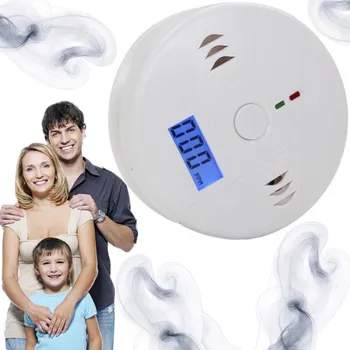 IP kamera BATERIOVÝ DETEKTOR OXIDU UHELNATÉHO S DISPLEJEM A HLASITÝM ALARMEM