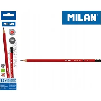 Grafitová tužka Tužka s gumou, sada tužek s gumou, grafitové tužky pro Milan HB