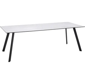 Jídelní stůl Šedý stůl Elton 220 x 90 220 x 90 90 x 75 x 220 aluminium, polypropylen