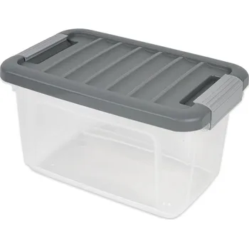 Úložný box Plastový W box XS 28 x 18 x 16,5 cm 5 l šedý
