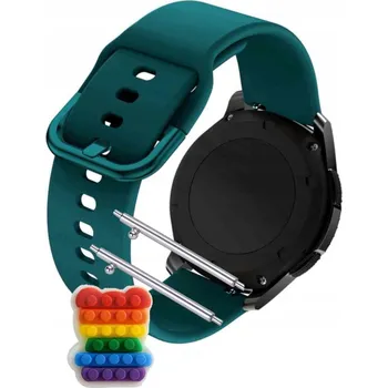 Pouzdro na mobilní telefon Řemínek Řemínek pro Umidigi Uwatch 5, Silikonový Zelený Smyčka, nastavitelný