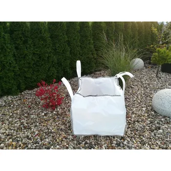 Venkovní odpadkový koš Juta a.s. Big Bag vak 1000 kg 90×90×100 cm – žok na suť, dřevo a zahradní odpad, objem 810 L 165090 ZAHRADA Sklad6 0835 (ZAHRADA Sklad6 )