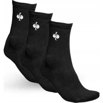 Pánské ponožky Ponožky ENGELBERT STRAUSS 3 PÁRY Pánské Vysoké ELASTICKÉ Černé 45-47