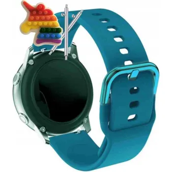 Pouzdro na mobilní telefon Řemínek Řemínek pro Samsung Galaxy Watch4 Classic 46mm, Silikonový Mořský Tah