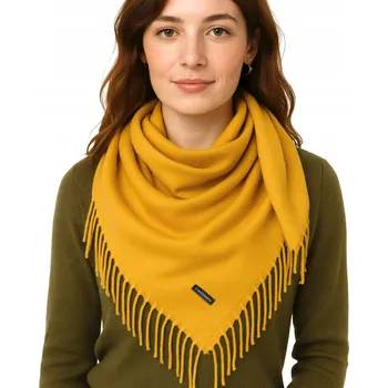 Šátek Hagne šátek bez vzoru - viskóza