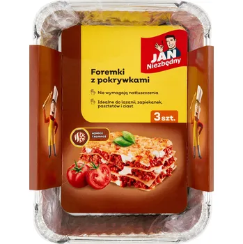 Forma na pečení Klasická forma Jan Niezbędny forma na pečení koláče formy 25,5 x 19,5 cm